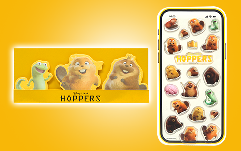 ふせん＆ぷくぷくステッカー